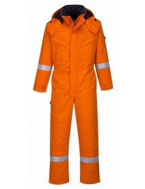 Portwest FR53 - FR Anti-Static Winter Coverall – Orange